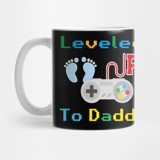 Leveled Up To Daddy - Soon to be Dad Video Gaming Controller Mug